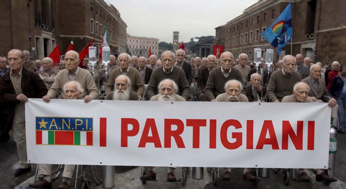 Qui per ricordarvi che se nel 1945 chi faceva il partigiano aveva 20anni, oggi ne ha 100 e con buona pace di tutti è passato a miglior vita… o a parte rarissimi casi, non è in grado di deambulare.

Quindi chi razzo sono i sedicenti partigiani dell’ ANPI che vanno in giro per le