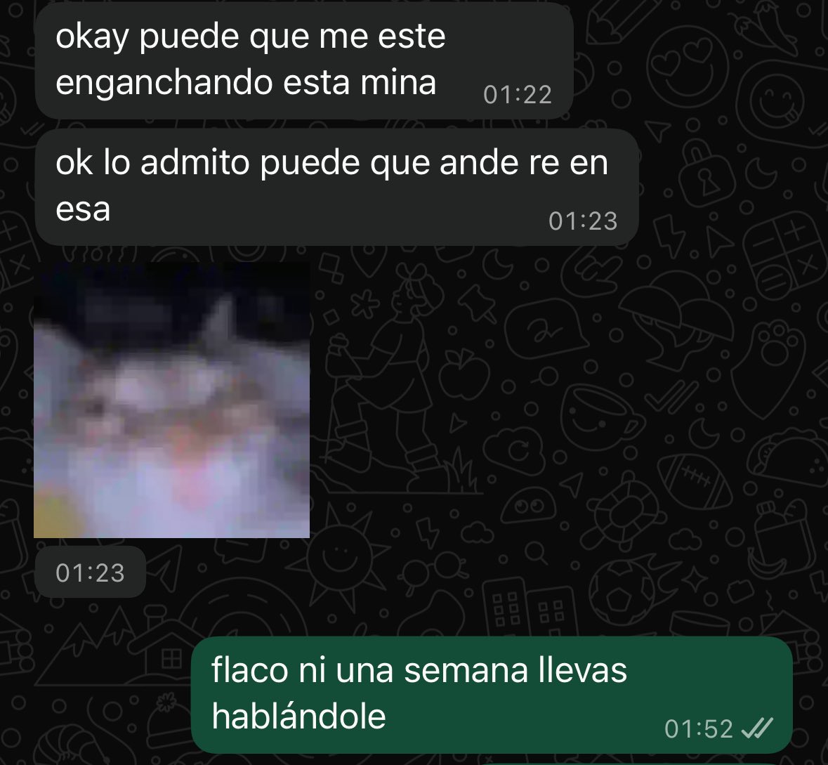 se ilusionaba re rápido jakdaj quien era yo