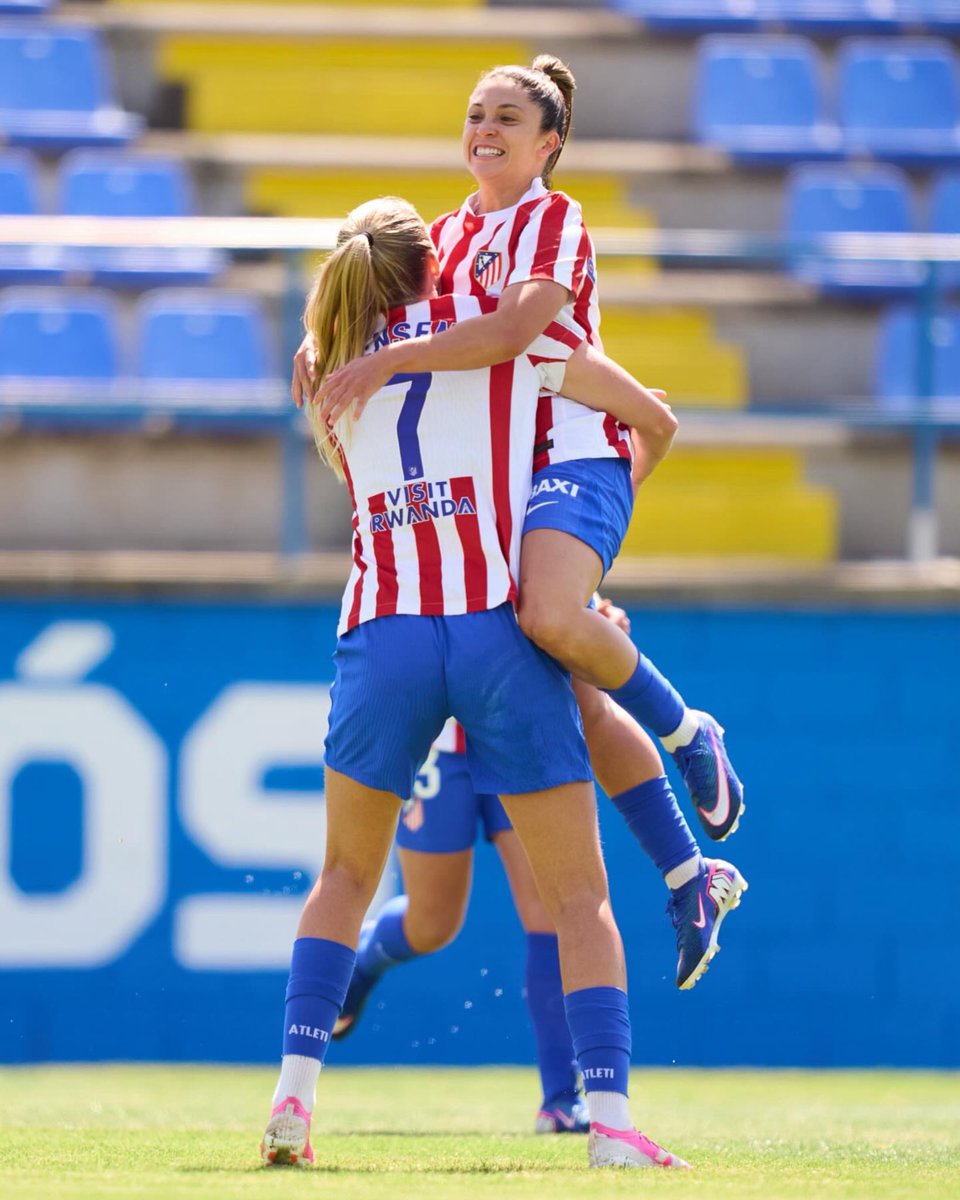 Doblete de Priscilla Chinchilla con el Atlético de Madrid, así respondió a su primera titularidad con el club