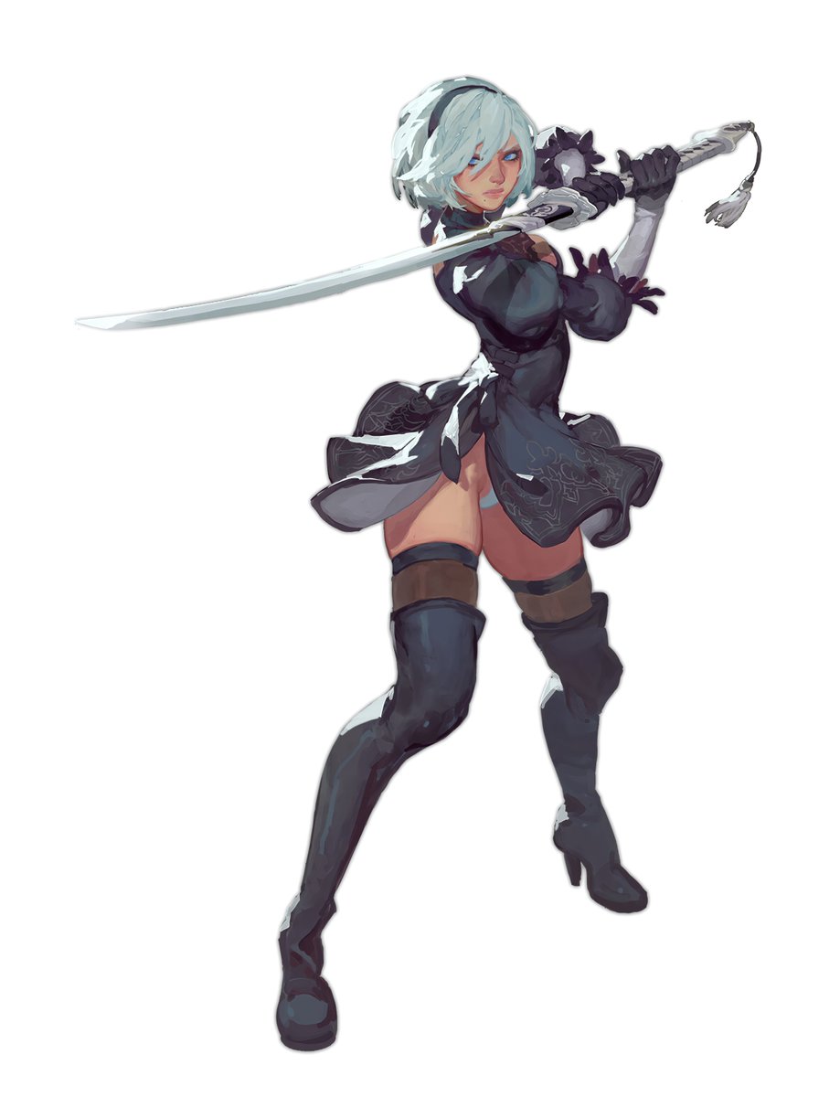 ArtShareHQ's tweet photo. 🎨 Character design / NieR: Automata · "2B"

— @FENGLI__ https://t.co/gU1ahKZ3kJ