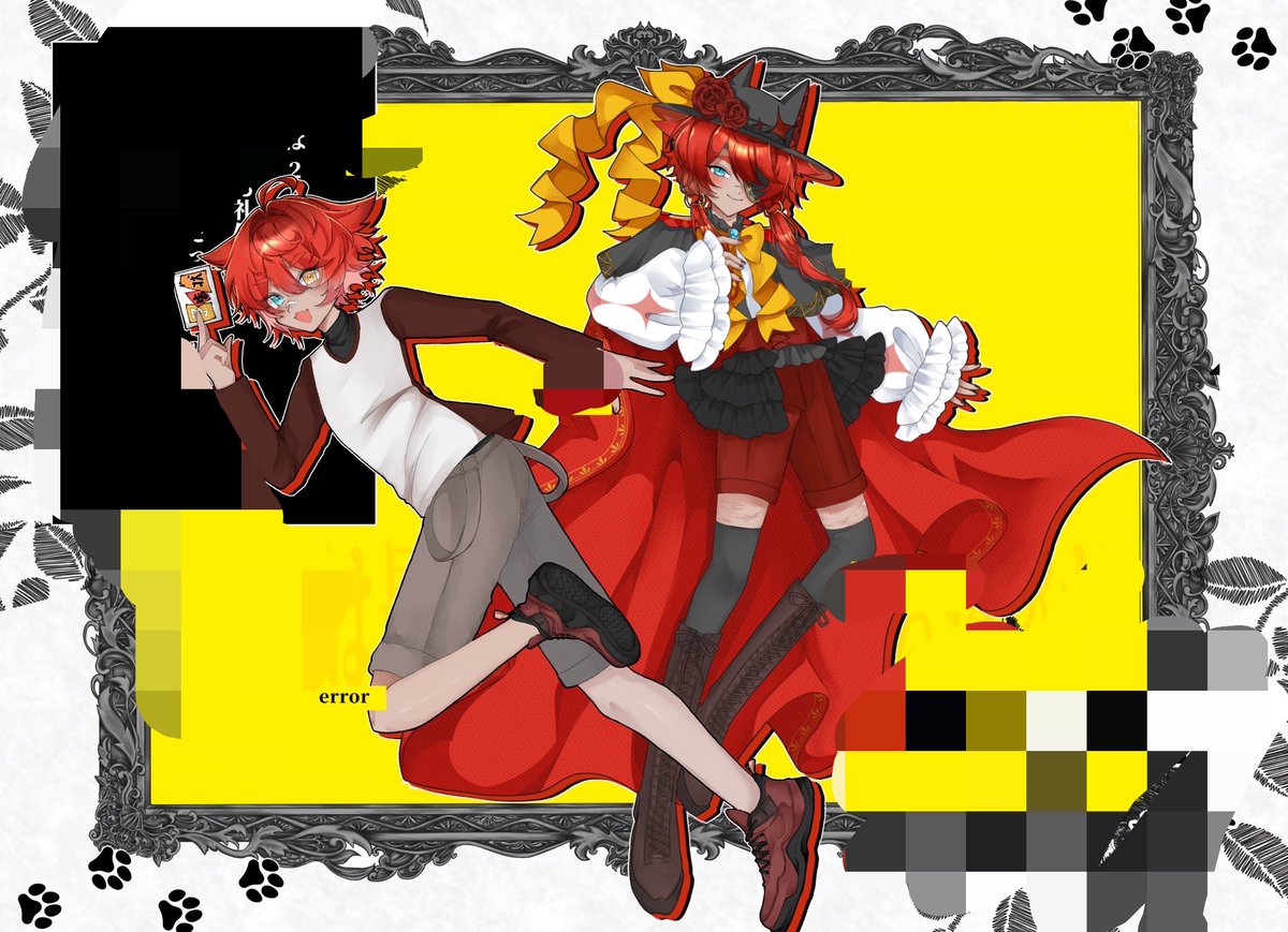 zen_Raigeki's tweet photo. 載せられる最近の絵、ぜろ♡ぜろ♡ぜろ ♡♡これは１ヶ月ぐらい前の絵 https://t.co/WTl0ilgXLk