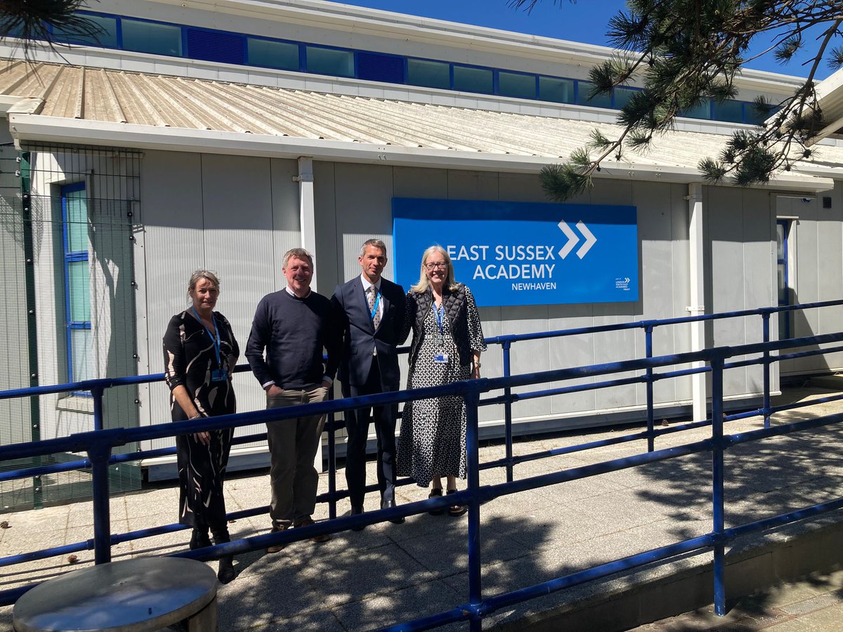 samparrett1's tweet image. It was great to welcome @JamesMacCleary MP for Lewes, to East Sussex Academy Newhaven today. The visit provided an opportunity to share the Academy’s journey since joining @LSEAcademiesT in September 2025 and its ambitions for continued rapid improvement. As an Alternative