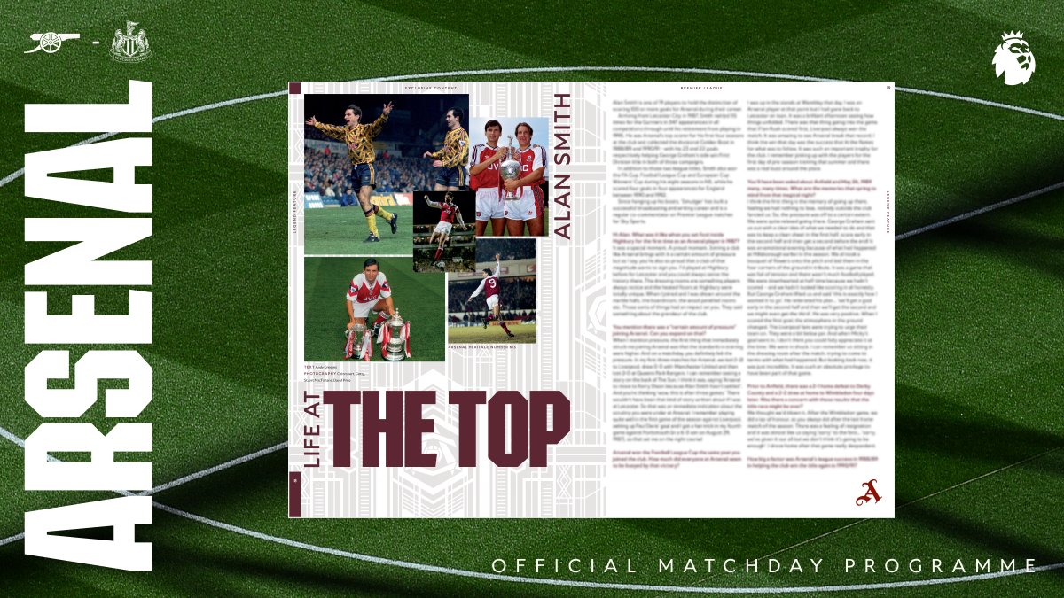 Arsenal Programme tweet media