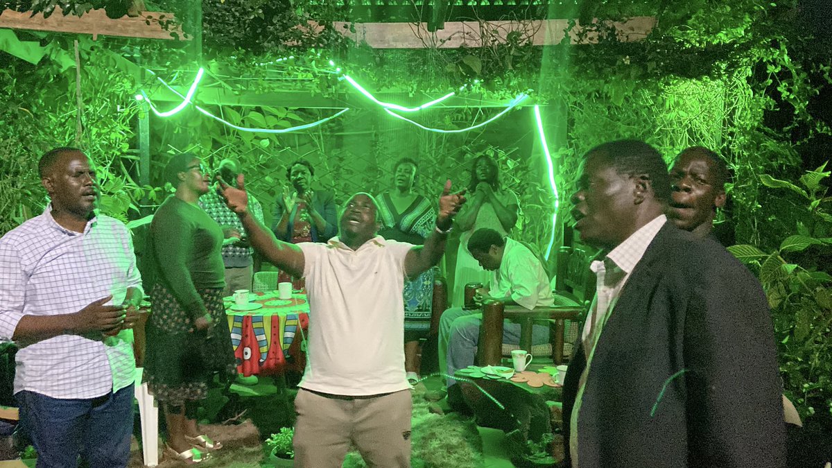 AcrobaticMF's tweet photo. We are deeply grateful to Eng. Isaac and Mrs. Diana Sserwadda for hosting us last night. Thank you, sir, for the wisdom you shared, for the excellent arrangements, and to everyone who came and made the gathering. Happy 20th Wedding Anniversary once again…https://t.co/4SsohG3aaG https://t.co/F0SxFTP162