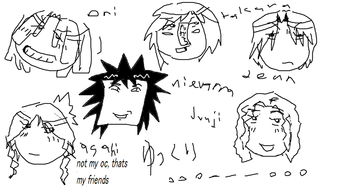 henohenom0_heji's tweet image. #art #oc #mspaint
some ms paint drawings, i drew my miis as yukkuris once