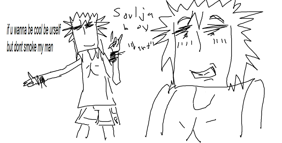 henohenom0_heji's tweet image. #art #oc #mspaint
some ms paint drawings, i drew my miis as yukkuris once