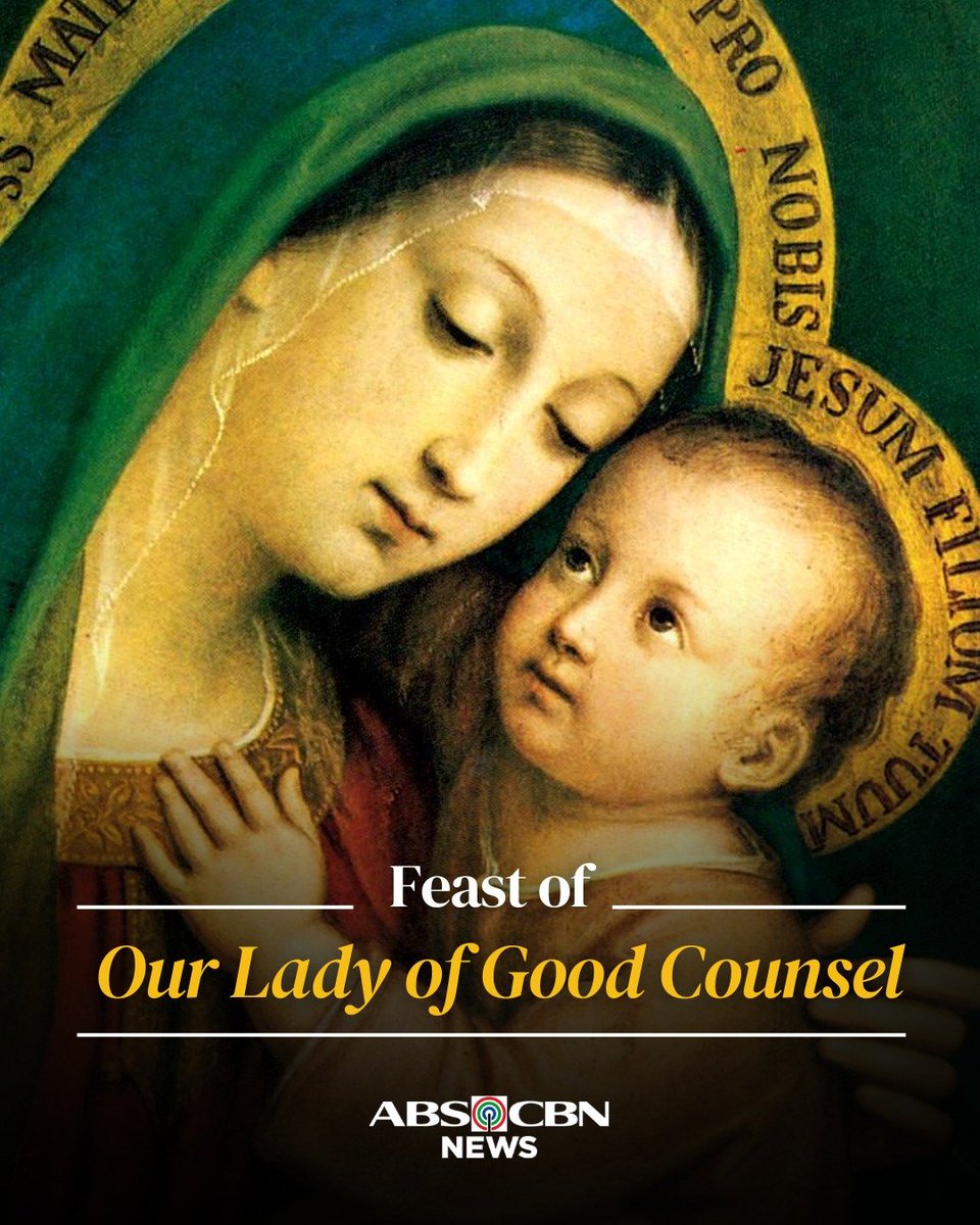 Today, we commemorate the Feast of Our Lady of Good Counsel, honoring the Blessed Virgin Mary as a source of heavenly wisdom and guidance.