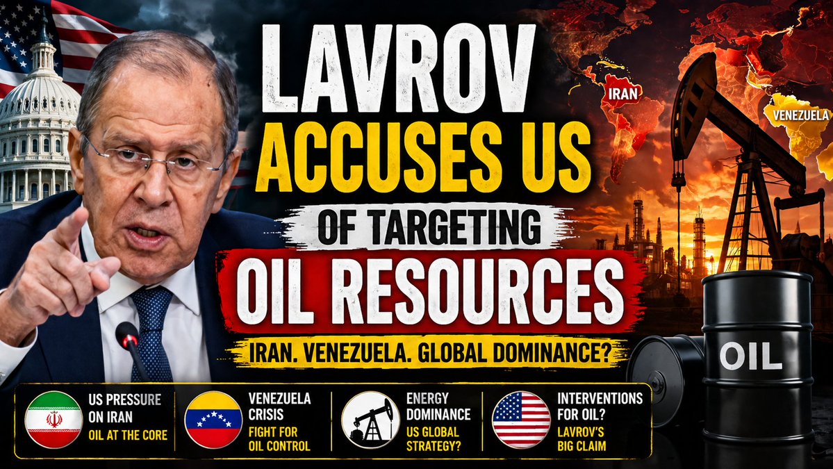 NRIPage's tweet image. Russia’s Lavrov accuses US of targeting oil resources in foreign policy

Read more on... nripage.com/articles/globa…

 #Global Conflicts #Russia #UnitedStates #NRIPage