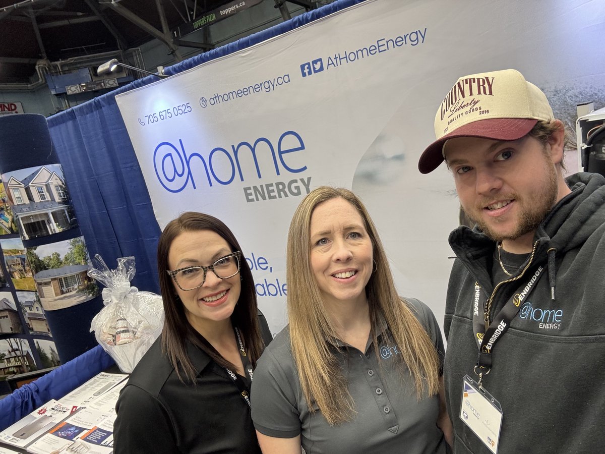 AtHomeEnergy's tweet photo. We are at the Sudbury Home Show this weekend at the Sudbury Arena.

Meet the team, and enter for your chance to win our bath &amp; spa-themed giveaway basket!

Can’t make it? No problem, get your water heater tank assessment here: https://t.co/56RGHhFoFU https://t.co/p0HvlVYDPZ