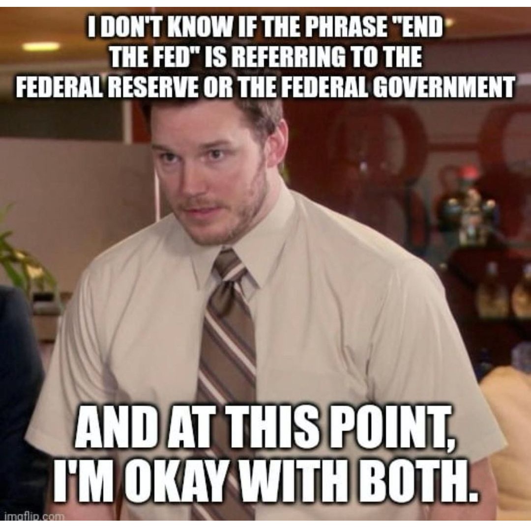 gwpro's tweet image. Seriously.  #EndTheFed #FederalReserve #CentralBank #Government #cronyism #inflation #agenda #US #fail