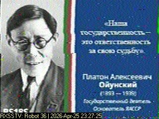 vk6ysf97230's tweet image. RS18S (SAKHACUBE-CHOLBON) SSTV Decode 
25 April 15:20 Z 
Freq: 437.350 MHz FM
Mode: SSTV Robot 36°

Antenna: vk6ysf.com/skew_planar_wh…

Masthead pre-amp:
vk6ysf.com/pre_amp_70cm_k…

Fair quality SSTV image recovered.
43° above horizon.

Track ISS: n2yo.com/?s=67290

#rs18s #sstv