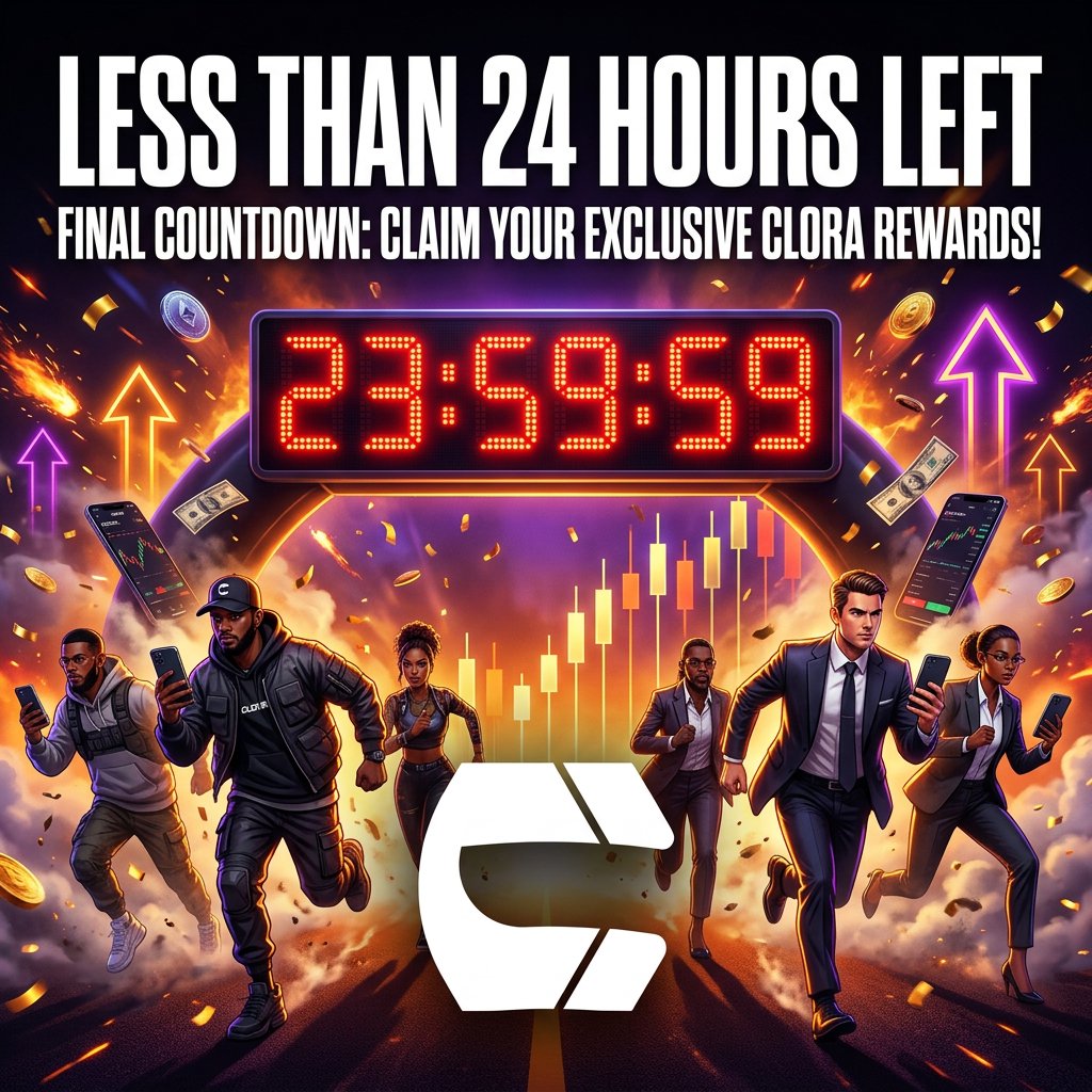 clora_io's tweet image. LESS THAN 24 HOURS LEFT!

Final chance to make your move.
One push can change everything.
The contest ends soon…

Will you finish watching or winning?🔥

#PlayToEarn #CLORA #CryptoGame