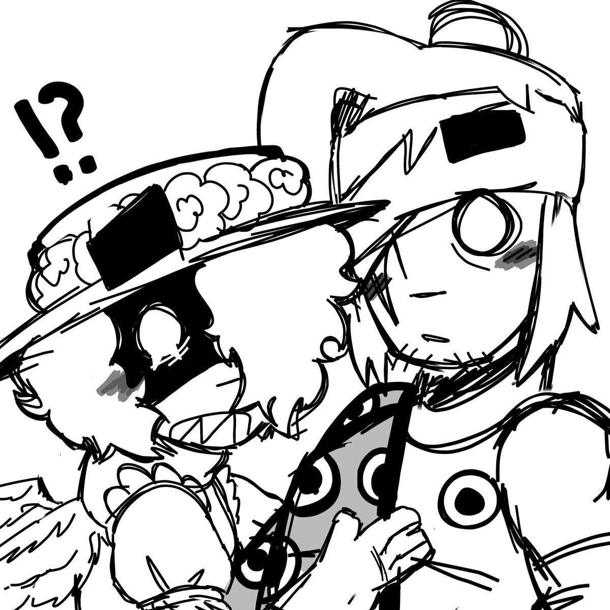 brainsrotten_'s tweet image. Dude, seriously, they has NO LUCK WITH ANYTHING 💔✌️ #Doodleart #artwork #OcXcanon #kenjibrawlstars