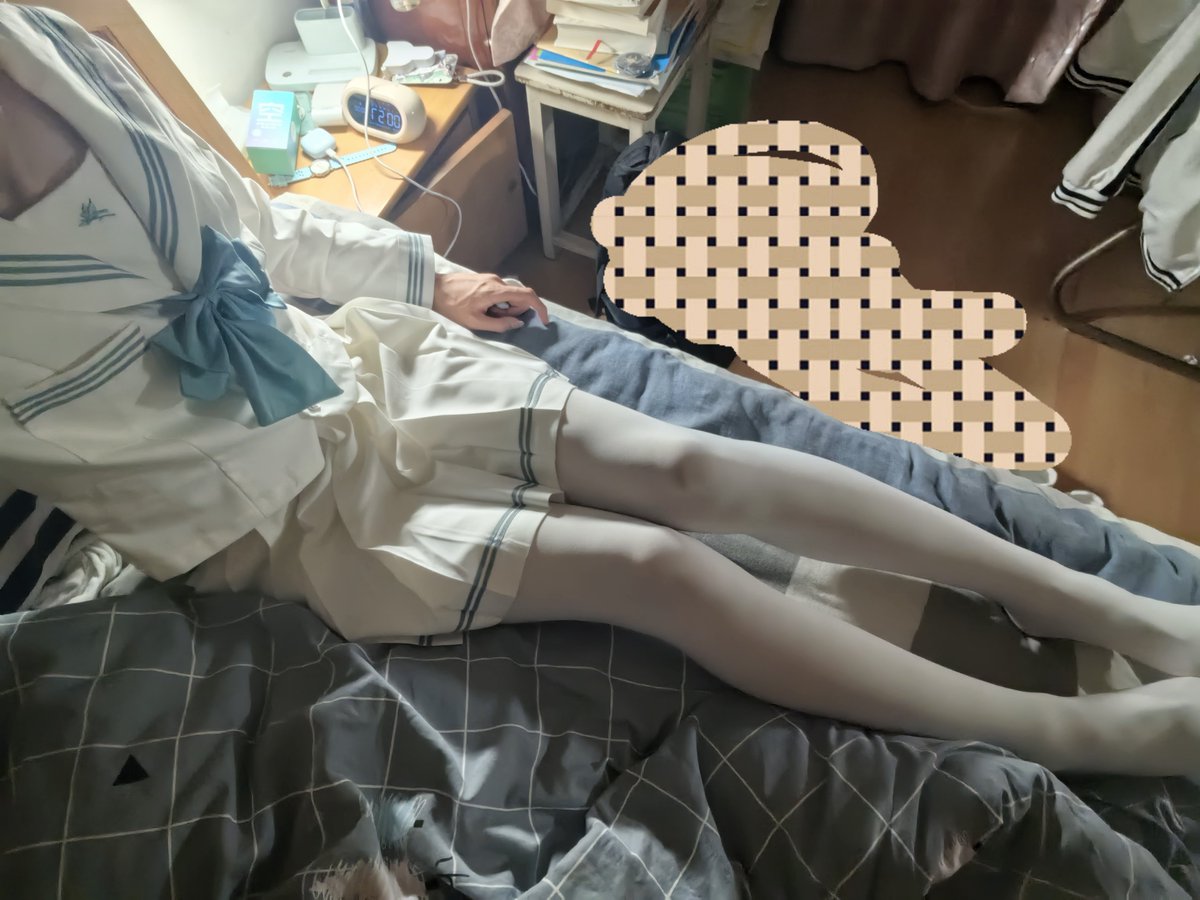 Fu_Yunnn's tweet photo. 好看喵！
#JK #制服 #白丝 #男娘 #伪娘 #男の娘 
#强制 https://t.co/K7QcE2vTe1