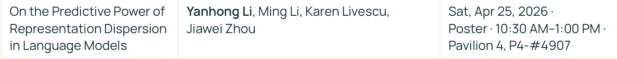 Jiawei (Joe) Zhou tweet media