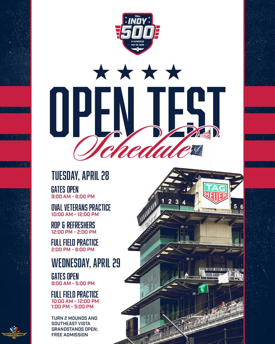 Indianapolis Motor Speedway tweet media