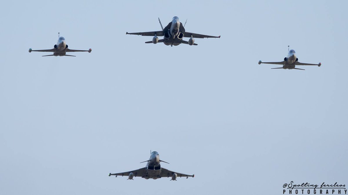 FercleosSpotter's tweet image. Honored to attend the Spanish Air and Space Force event celebrating 300,000 flight hours of the legendary F-5. A true symbol of dedication, training, and aviation excellence. ✈️🇪🇸 @EjercitoAire 
#f5 #spotter #ala23