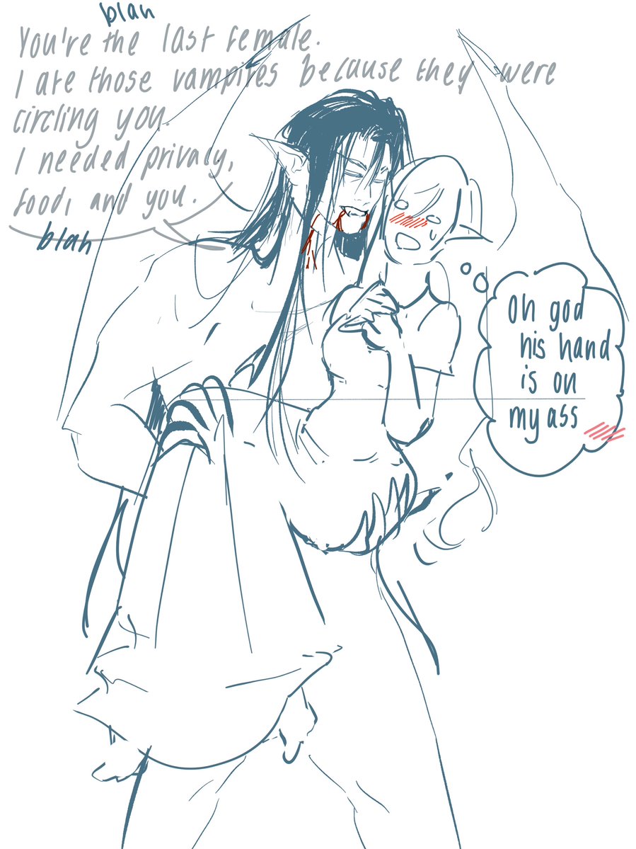 digi_noir's tweet image. Caught by the cannibal vampire war lord💕 #yanderemen #darkromancecomic #darkromance #darkromanceart #yandereart #darkfantasy #diginoir #vampiremen #joseioneshot