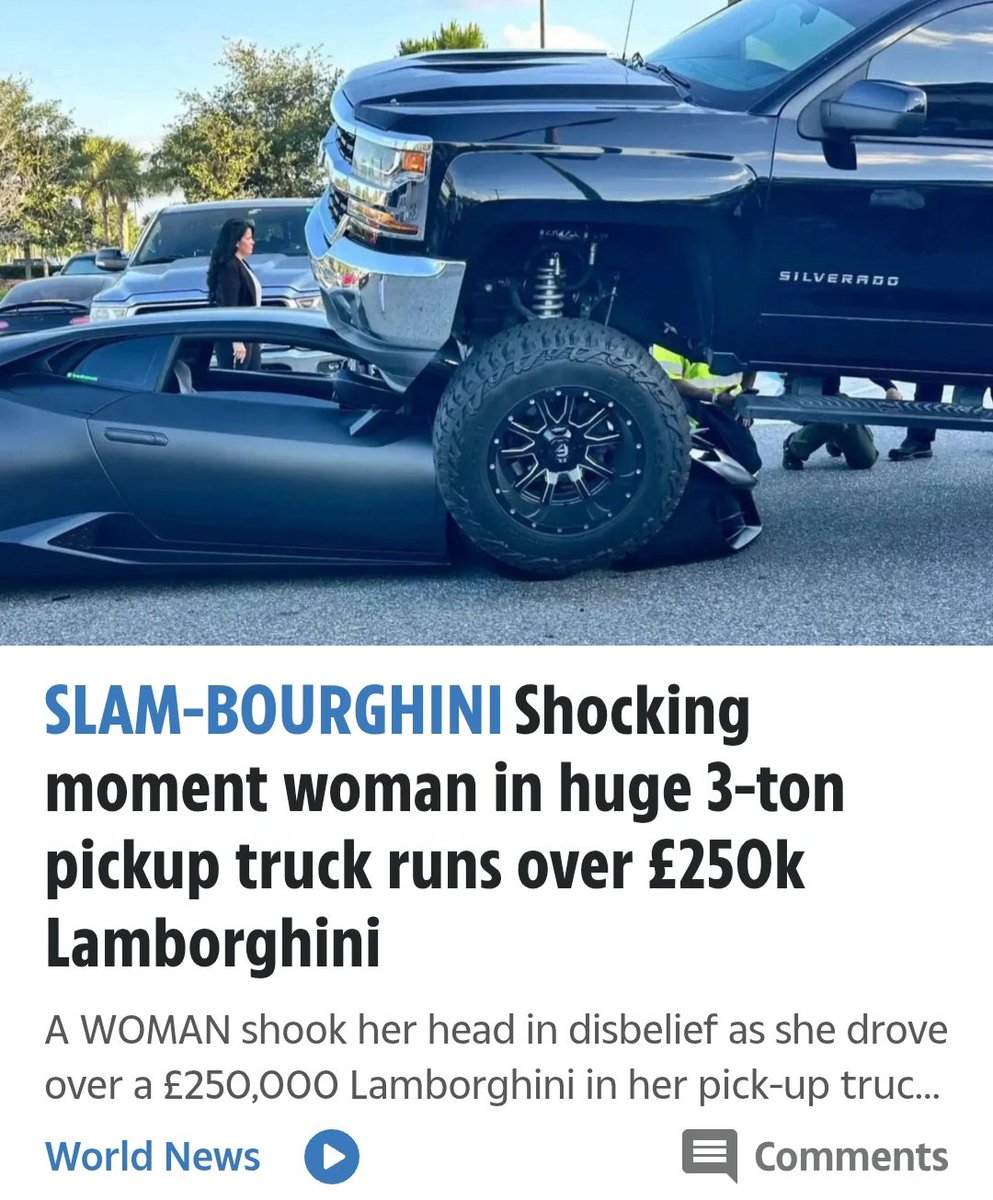 cycle4lif3's tweet image. Hat der #Lamborghini keine #HiViz Jacke oder Weste getragen?