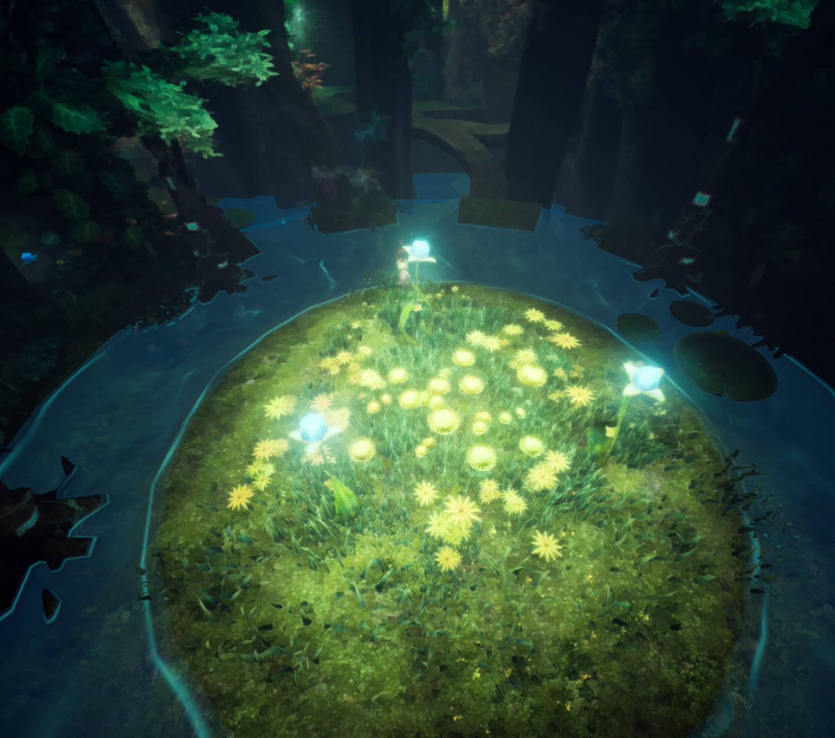 TjikkoGame's tweet image. Hey thanks for hosting !

Here’s some screenshots of the plants in my #zeldalike game 🌺

It s a botanical #adventure as a plant child, trapped in an underground, that will rise to find the sunlight ☀️

Try the free demo, or add it to your wishlist 💚
#solodev #indiegame