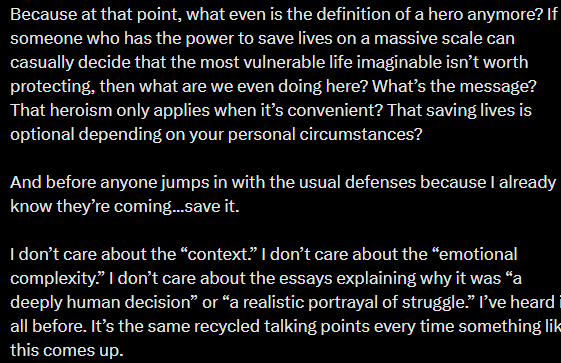 This right here is a perfect summary of why conservatives will never win the fight for pop culture.

What does your average moviegoer like to see? Stories about understanding, nuance, empathy, complexity, and aspiration. Things not compatible with an "owning the libs" mindset.