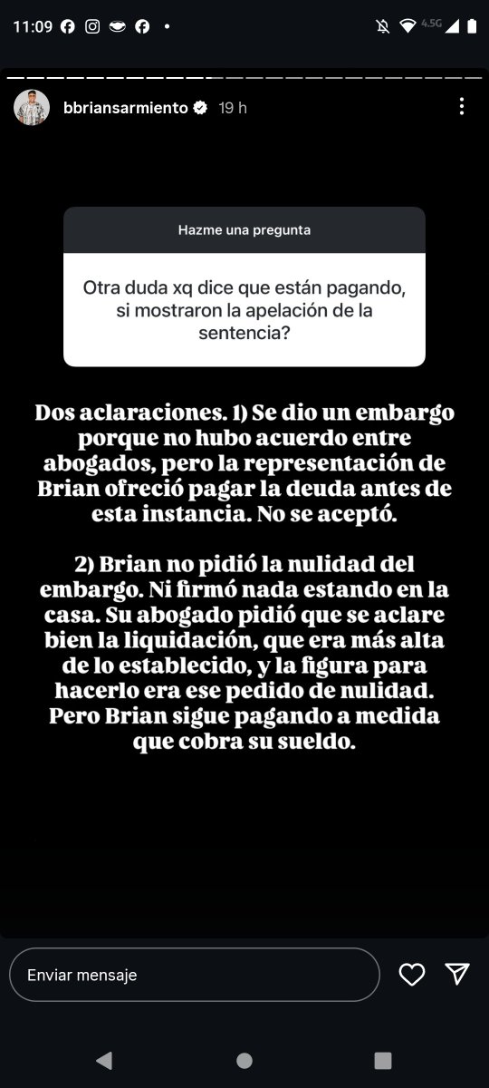 Vayan buscando otro problema, xq siempre lo mismo aburre 🥱

Aguante BRIAN, el que mueve la casa, la picantea, se divierte y nos entretiene!

SOL, ZILLI y BRIAN los únicos que merecen la final hasta el momento. 

YIPIO AL 9009

#gh #GranHermanoGeneraciónDorada #granhermano