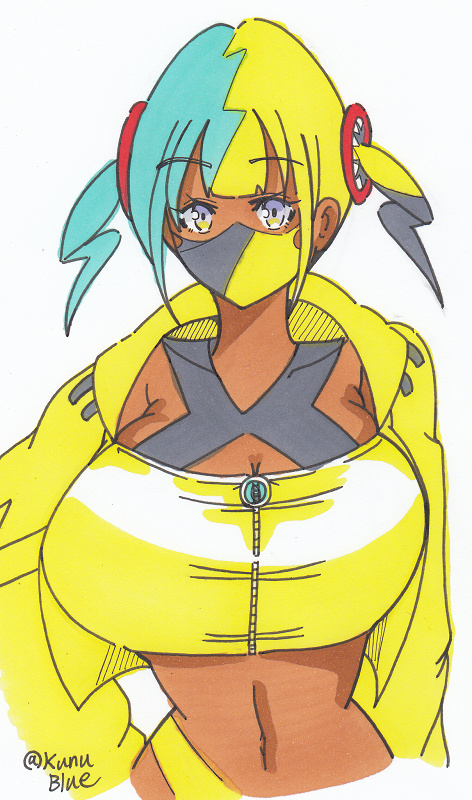 ポケモンZAよりカナリィを描きました。思っていた以上に難しかったです。 