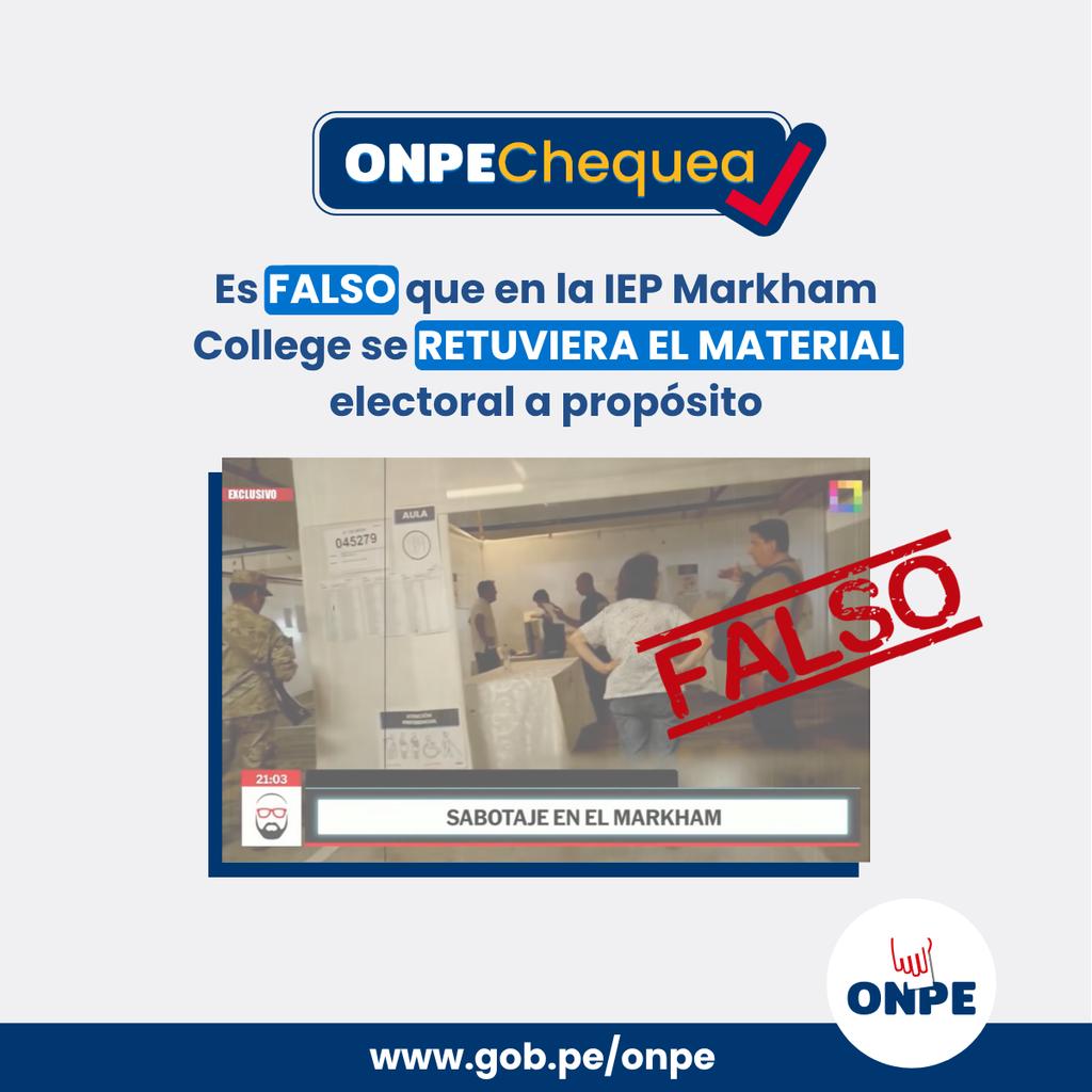 ONPE tweet media