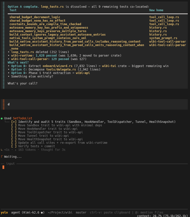 FiMoTW's tweet photo. Give my @Kimi_Moonshot CLI a new look 😎 https://t.co/QUqE921TnY