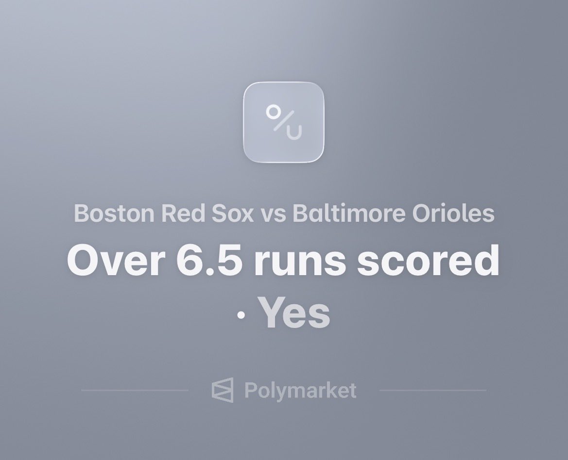 PPPlaybook's tweet photo. FREE MLB PLAY OF THE DAY 💎 (3U)

This total is wayyyy too low 🥀

RED SOX VS ORIOLES OVER 6.5 (-150)

🅿️OWER 🅿️LAYS IS 5-1 (+11U) ON X 🔥

#birdland https://t.co/m5uGLLFxp2