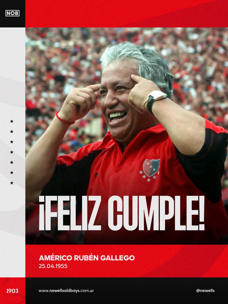 ¡𝐓𝐨𝐥𝐨 𝐪𝐮𝐞𝐫𝐢𝐝𝐨! ❤️🖤

De cantera leprosa, ex jugador y entrenador de nuestro club. 

📈 365 PJ y 25 goles como futbolista
🏆 Campeón como DT en 2004
🇦🇷 Campeón del Mundo con <a href="/Argentina/">🇦🇷 Selección Argentina ⭐⭐⭐</a> en 1978

¡Feliz cumple, ídolo! 💪🏼