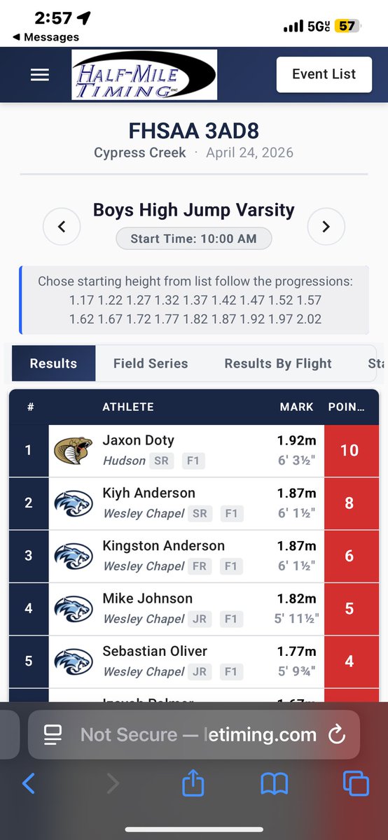 djaxon23's tweet photo. #AGTG ￼🙏🏼 3A DISTRICT 8 CHAMPION🥇 First video is 1.92m, Second video is my best attempt at 2.00m ⭐️ @hhscobras @cobratracknfie1 @CoachDoty45 
#highjump #highjumper https://t.co/I3SKAzbl7I