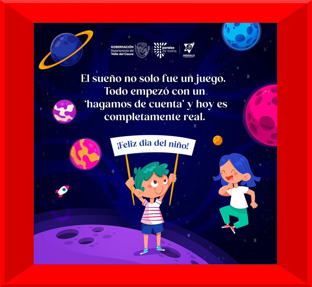 Indervalle's tweet photo. ¡No contaban con nuestra astucia! 
¡Feliz día del niño! 🧒🏼👦🏾👧🏼👶

#SúmateJugando #DíaDeLaNiñez https://t.co/IR4YX5GzR7