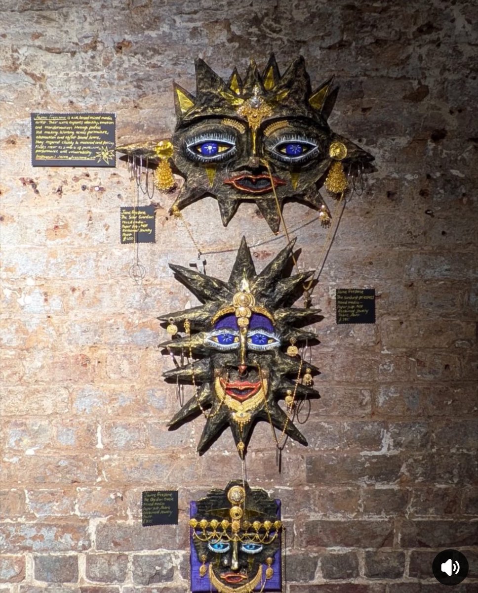 Rosebudblue1's tweet image. Persona Exhibition at The Crypt
#Masks