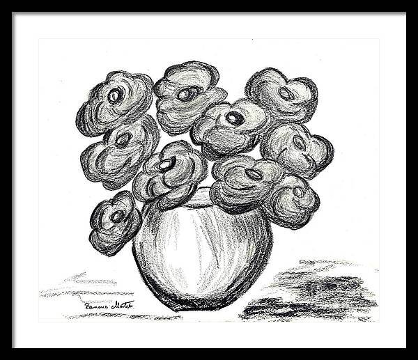 RamonaMateiArt's tweet image. #Poppies in #blackandwhite. Handmade original drawing. 
fineartamerica.com/featured/poppi…
#print #art #framedprint #flowers #simple #byhand #noAI