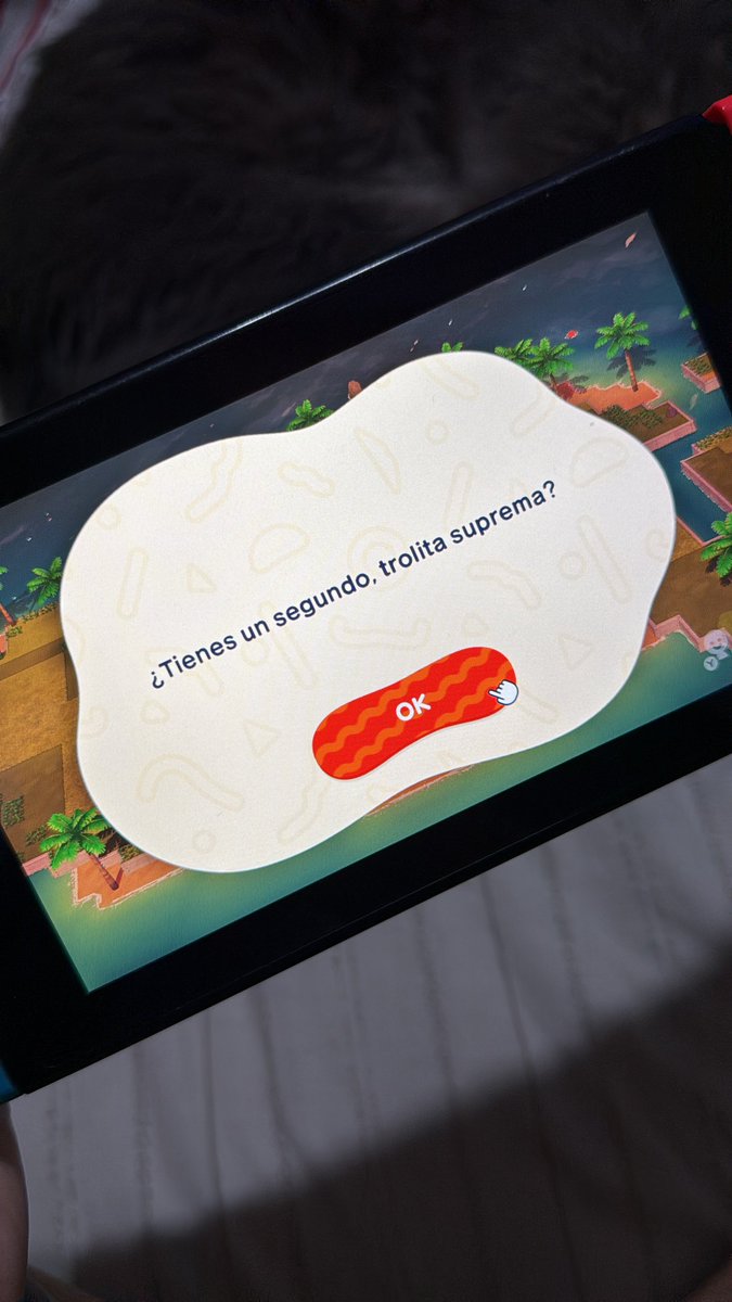 abrí el tomodachi y por un nanosegundo me olvidé de que así puse mi "nombre"