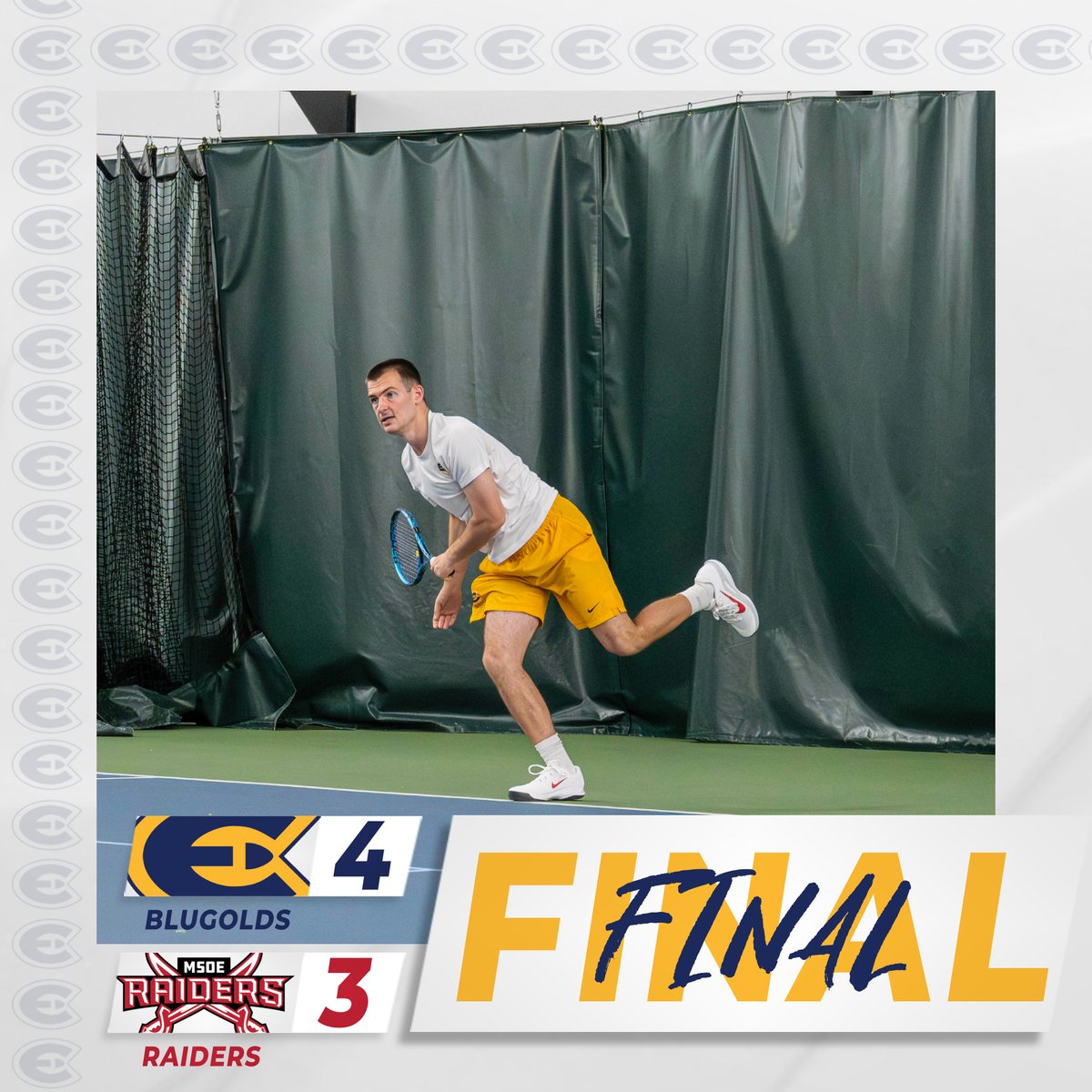 UWECblugolds's tweet photo. Taking care of business at home 💪

@UWECMWTennis | #RollGolds https://t.co/GqVVQmv0yF