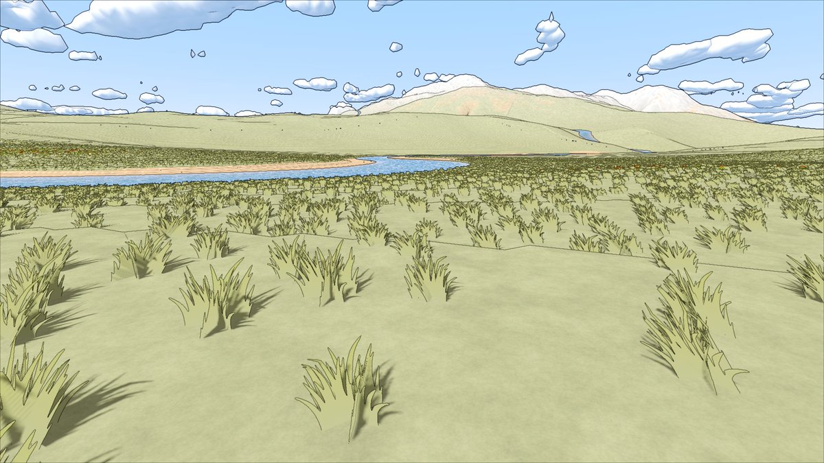 lisyarus's tweet image. Finished it - grass entities match the surface grass color, looks so much better now!

#indiedev #gamedev #indiegames #screenshotsaturday
