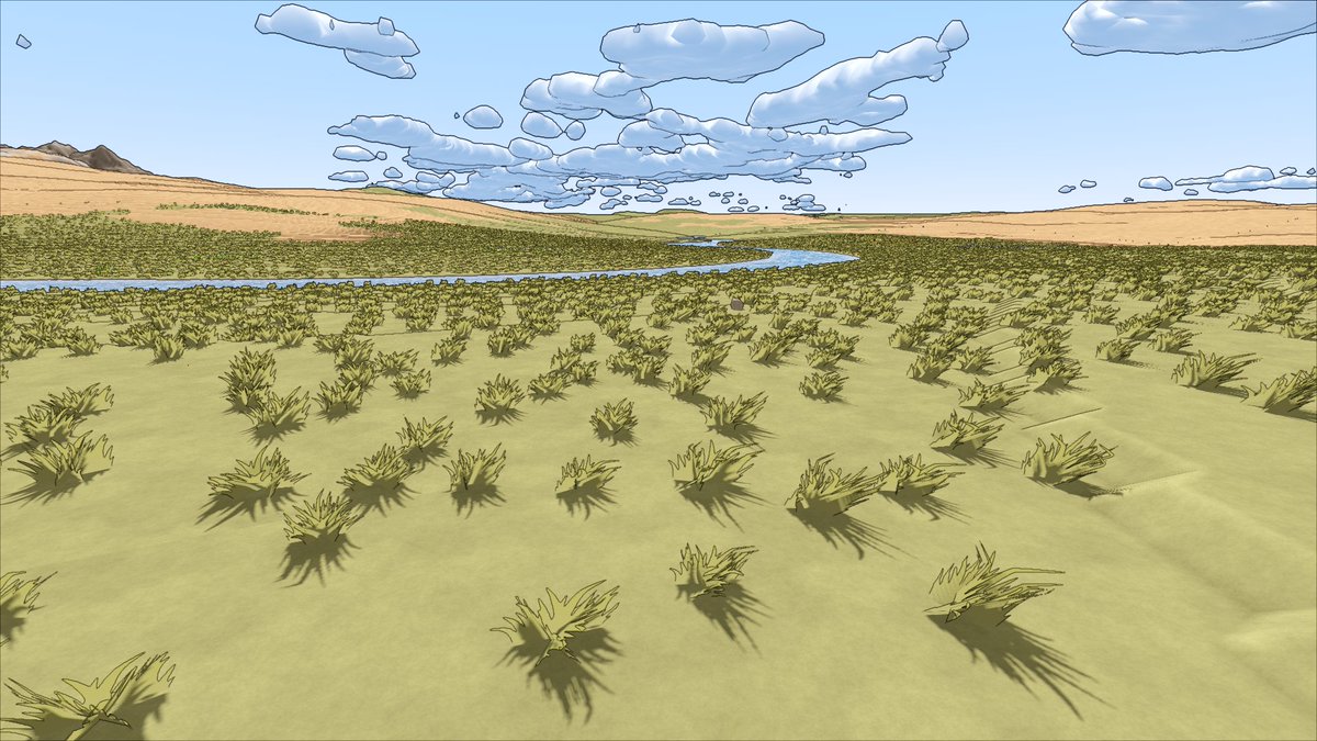 lisyarus's tweet image. Finished it - grass entities match the surface grass color, looks so much better now!

#indiedev #gamedev #indiegames #screenshotsaturday