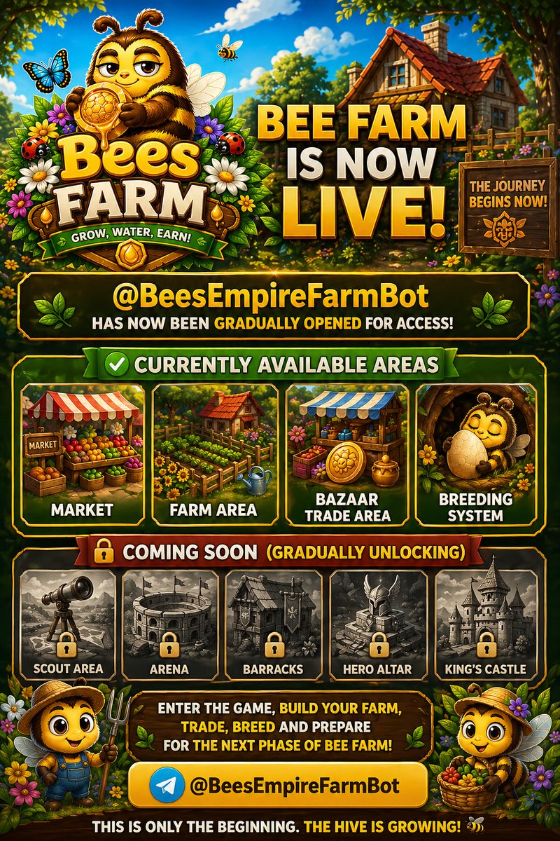 Bee's Empire tweet media
