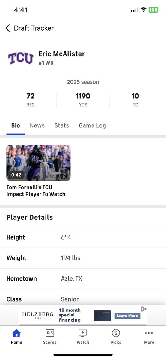 FrontPagePGH's tweet image. This guy just caught my eye Mullsy. Any interest @ WR?

Is lotsa #meaningful #production at a major progrum, I’d say — clearly was ultra-reliable to QB1

**Don’t know much else, never saw the guy play 1x 🤷‍♂️— but I know @DonChed54 is a Jauan Jennings fan, this guy drew a comp 2