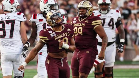 LFoster_14's tweet image. After great spring visit and conversation with @CoachWindham and @GJKinne I’m blessed to have received an 🅾️ffer to Texas State University!  #AGTG @HeathHawksFb @CoachCdick  @CoachJeffNeill @_CoachC @GPowersScout @TFloss32