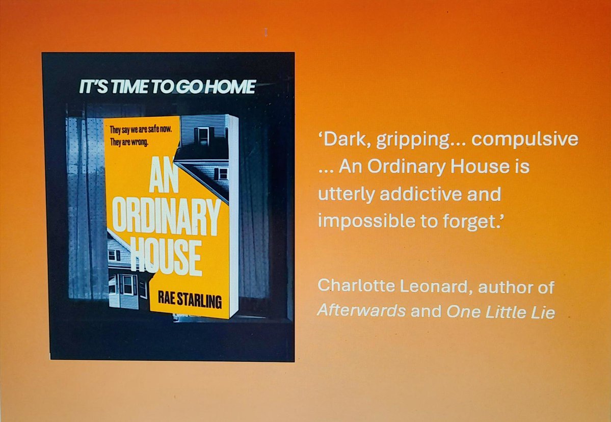 RachelSargeant3's tweet photo. ‘Dark, gripping &amp; an absolutely compulsive read... utterly addictive &amp; impossible to forget.’ Delighted to receive this quote from Charlotte Leonard, author of Afterwards and One Little Lie, about my book, An Ordinary House.  @HeraBooks https://t.co/X3bSl6335v https://t.co/F6vddRfyfU