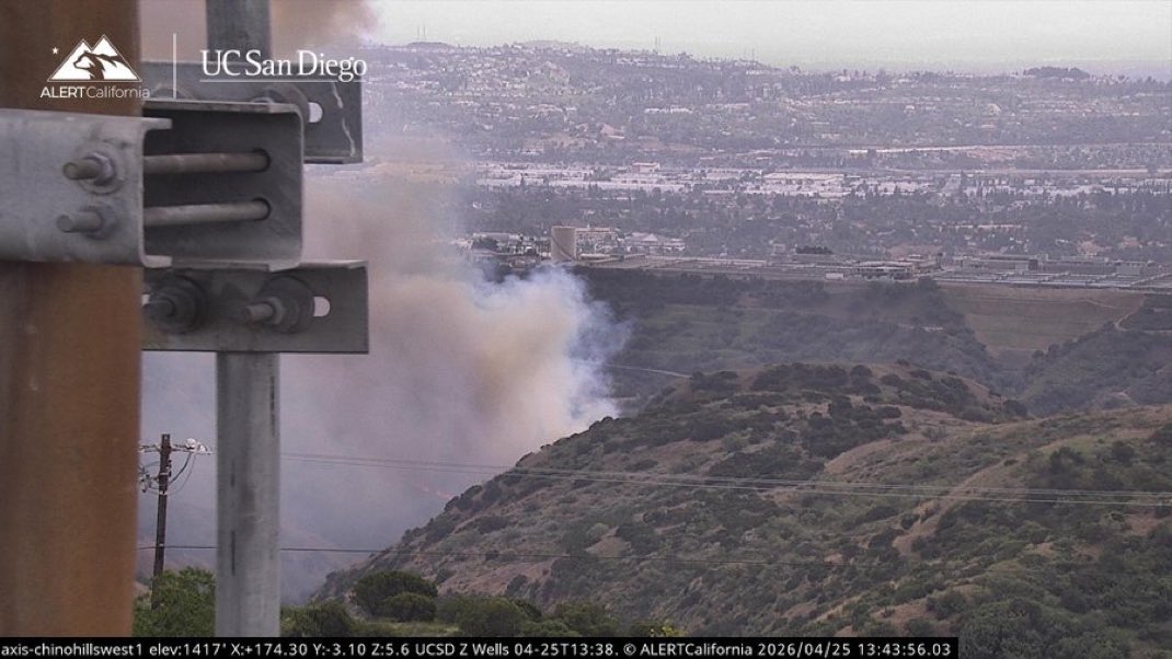 OC_Scanner's tweet image. BREAKING 🚨🚨

#Brea / #California 

Another new Start in Brea, fire burning uphill in light flashy fuels, will be known as the #CarbonFire