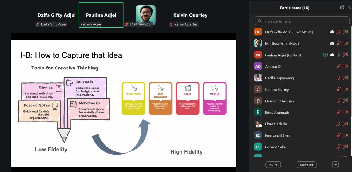 designthinkgh's tweet image. Ideas create, move and sustain the world.
If only we could work on all the ideas that jump at us!

Thanks to all who made this event a great one! Looking forward to seeing you all for PART II next month.

#designthinking #ideation #design #innovation