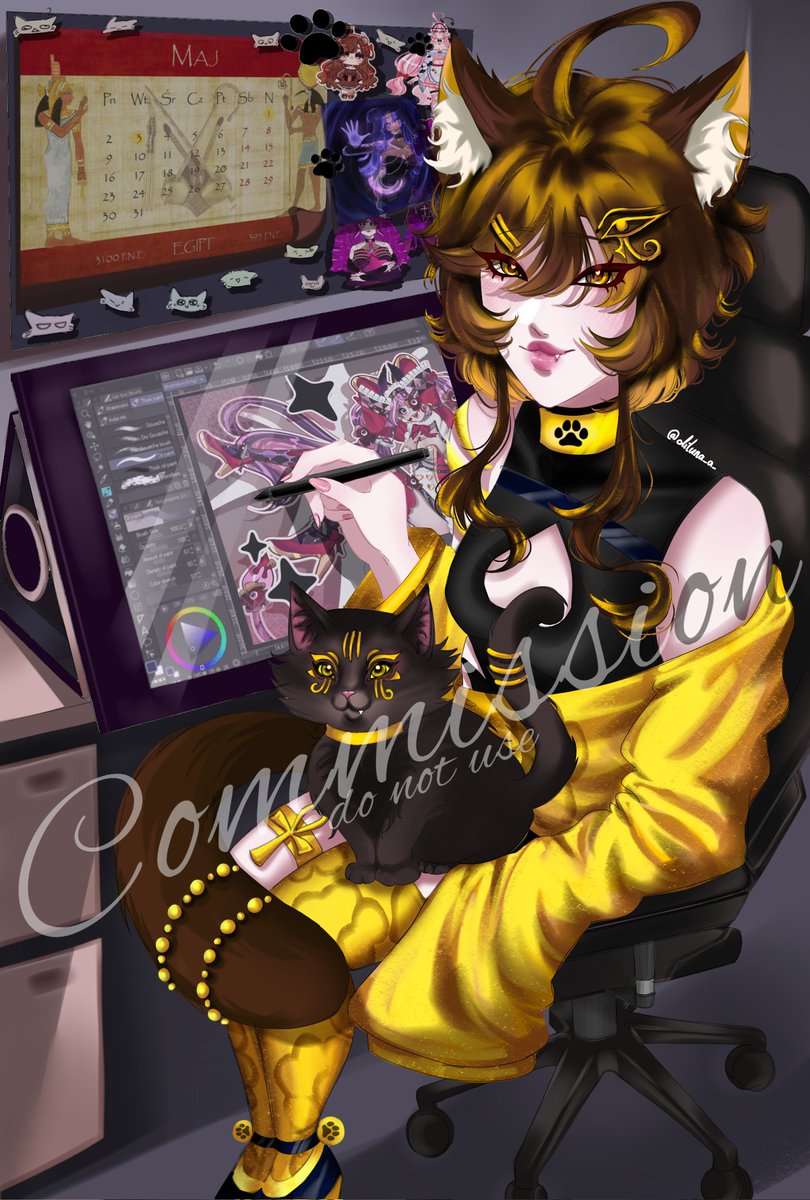diluna_a_'s tweet photo. Commission for @Gogopawra 
https://t.co/lpfj18XQ6I
#commission #vgen https://t.co/HshEgZaGAt