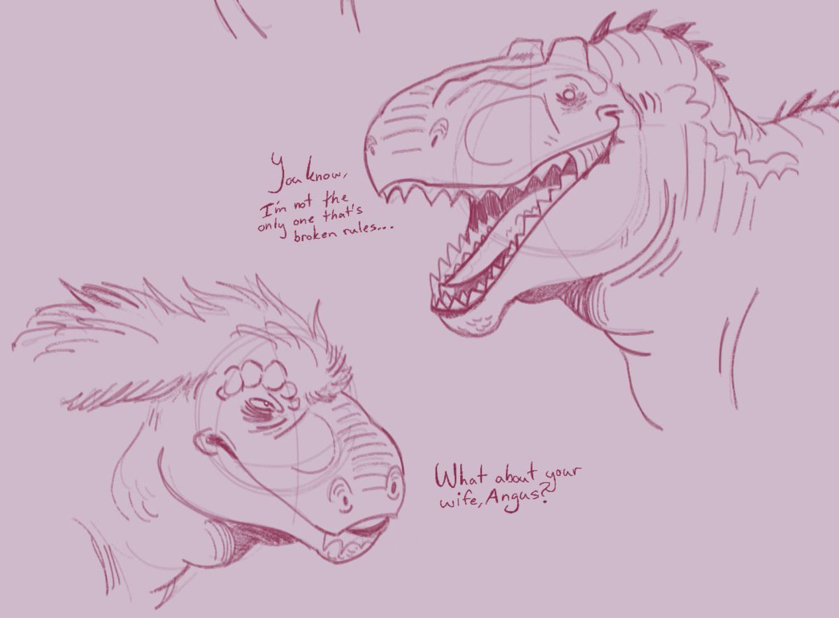 CookieJamStuff's tweet image. I luv himmmmmmmmm

(Maroon)

#tyrannotitian #dinosaur #oc #sketch