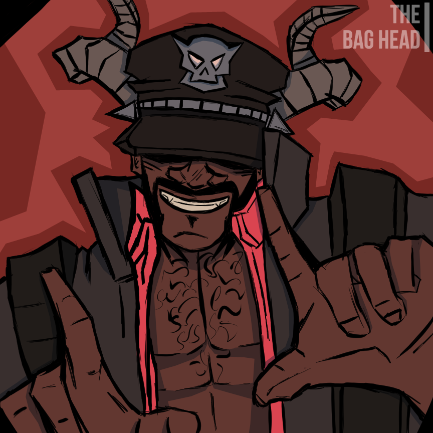 BagHead_BH's tweet image. "Don't fret, boyo. I'll be gentle!"
#artworks #tf2 #tf2demoman