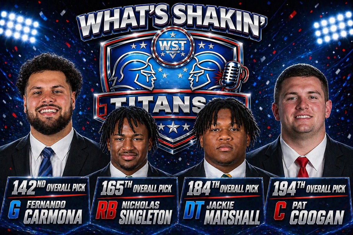 Whats Shakin' Titans Media tweet media
