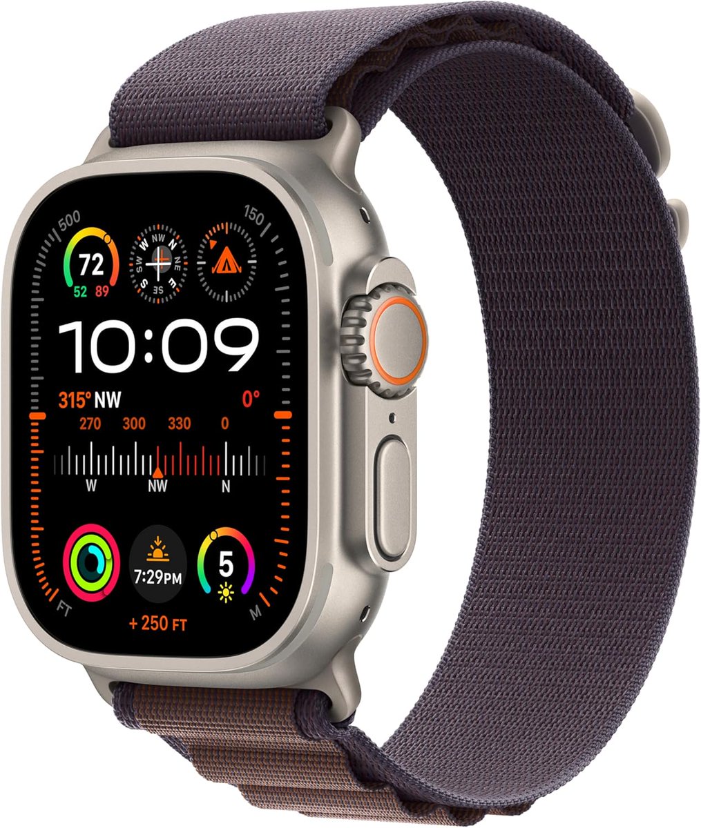 ScottyDeals's tweet image. Apple Watch Ultra 2 [GPS + Cellular 49mm] Smartwatch with Rugged Titanium Case &amp;amp; Indigo Alpine Loop Large.

🛒 amzn.to/457CUPd

#amazon #deals #sale